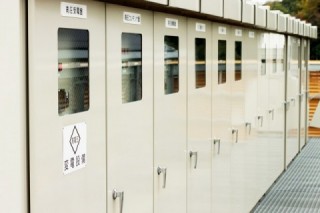 受配電盤のサイズ拡大